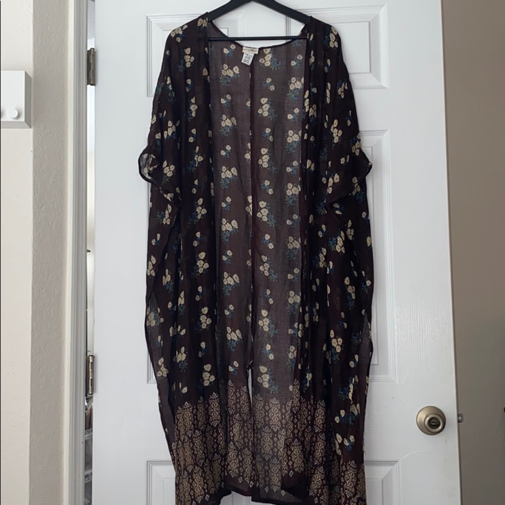 natural life duster/kimono